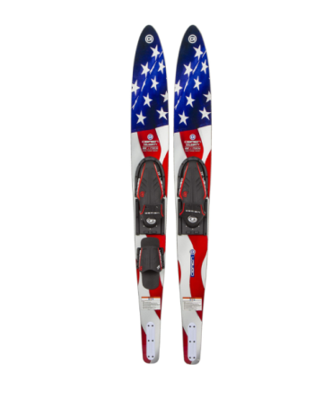 Celebrity Flag Combo Skis w/ X-7 Bindings