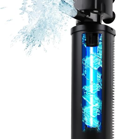 Cold Plunge Filter Small Pool Filter for Up to 1000 Gal Ice Bath Hot Tub Cloudy Water Cleaner with Green Clean Machine fof Cold Pod