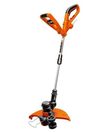 15-in Telescopic Corded Electric String Trimmer with Edger Conversion Capable