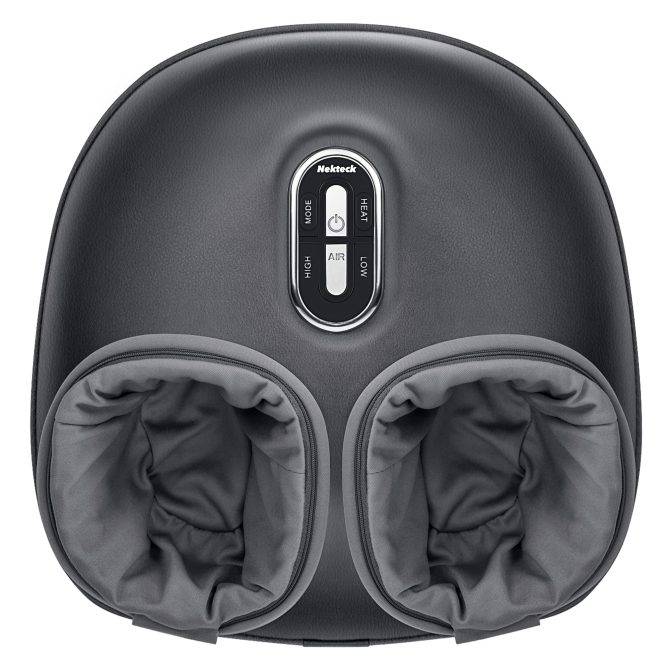 Nekteck Shiatsu Foot Massager Machine with Soothing Heat
