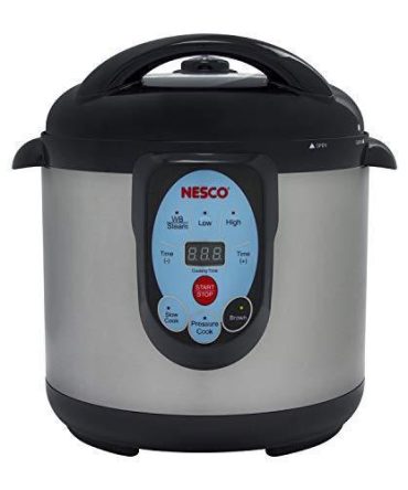 NESCO NPC-9 Smart Pressure Canner and Cooker, 9.5 quart, Stainless Steel