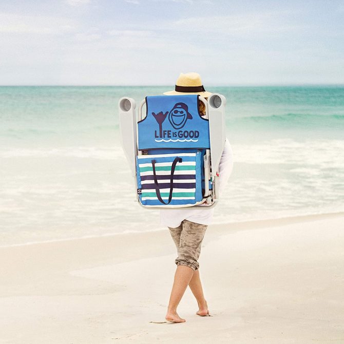 ake Blue Beach Chair, Short - Image 4