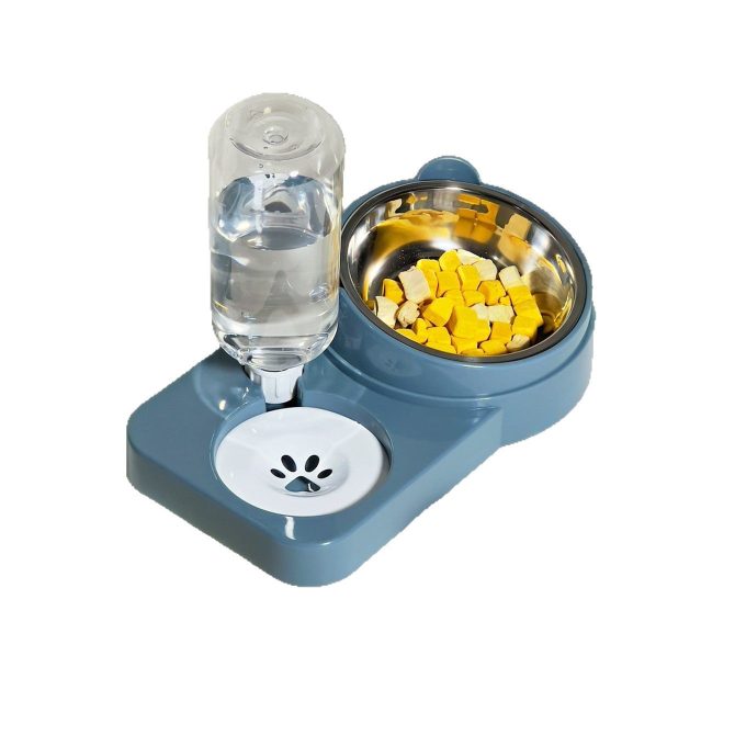 2-in-1 Elevated Pet Bowl Set