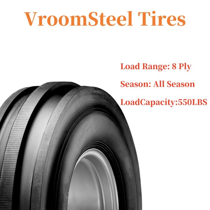 7.50-16 TL Tire 7.5-16 7.50-16 7.5X16 Load 8 Ply Tractor - Image 7