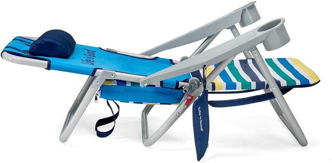 ake Blue Beach Chair, Short - Image 5