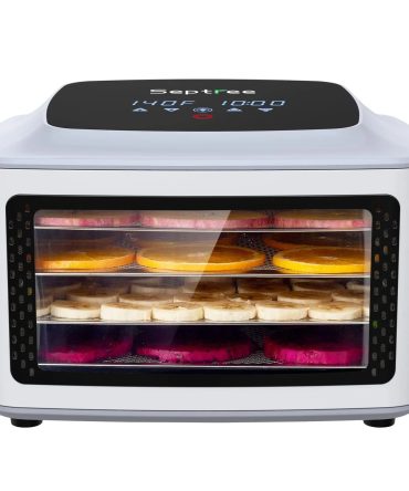 Septree 4 Stainless Steel Trays Food Dryer Machine