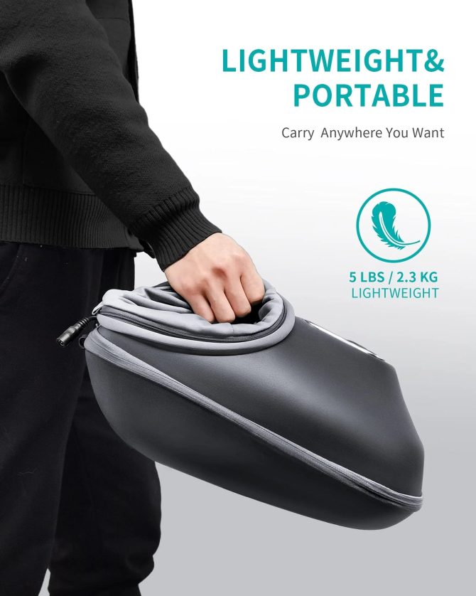 Nekteck Shiatsu Foot Massager Machine with Soothing Heat - Image 4