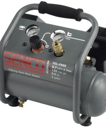 Senco Finish/Trim Air Compressor,1 gal.,1/2 HP PC1010N