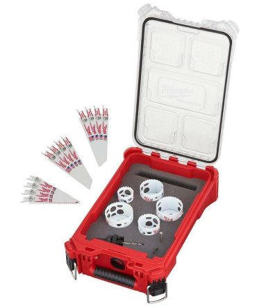 49-22-5620 Hole Dozer Bi-Metal General Purpose Hole Saw and Reciprocating Saw Set with PACKOUT Case (20-Piece)