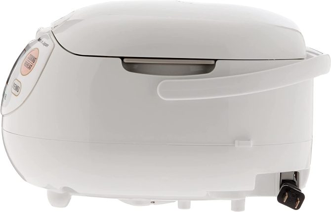 Zojirushi, Made in Japan Neuro Fuzzy Rice Cooker, 5.5-Cup, Premium White - Image 3