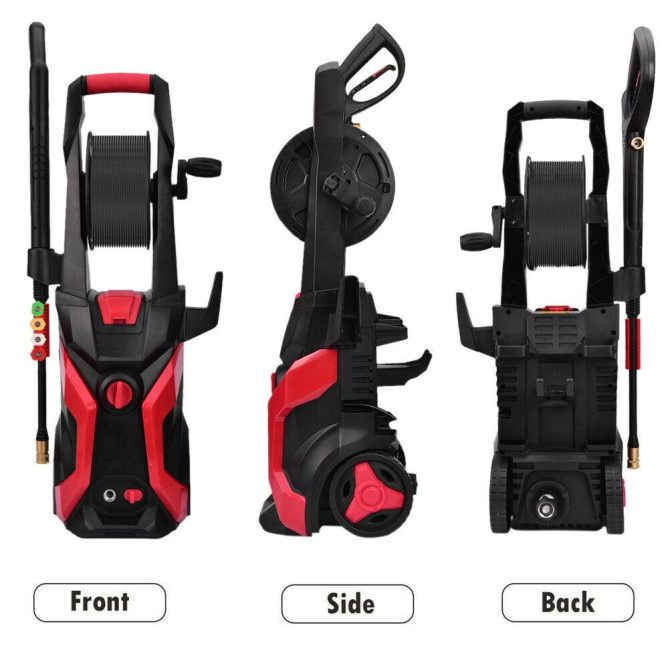 3800PSI 2.6GPM Electric Changeable Pressure Auto Washer Cleaner Jet machine - Image 4