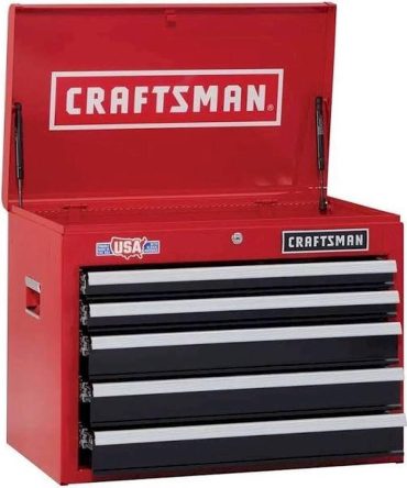 2000 Series 26-in W x 19.75-in H 5-Drawer Steel Tool Chest (Red) Cmst22652rb