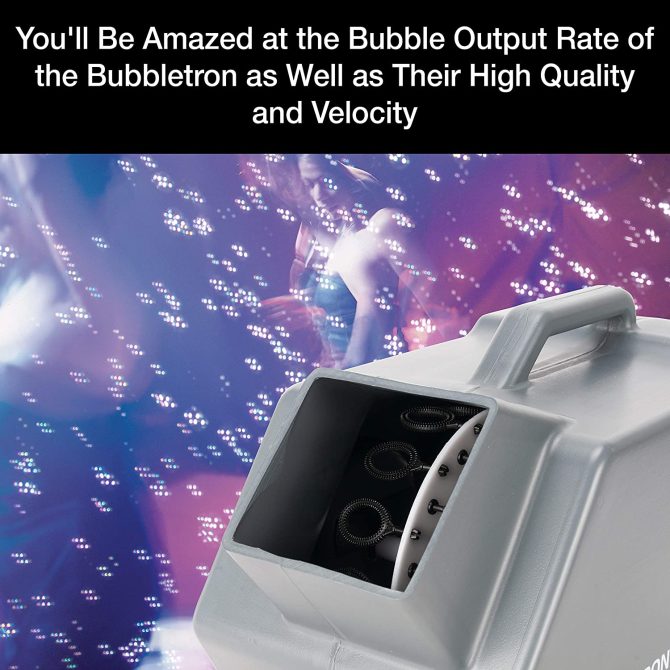 ADJ BUBBLETRON,Molded Plastic, Bubble MACHIN, Black - Image 10