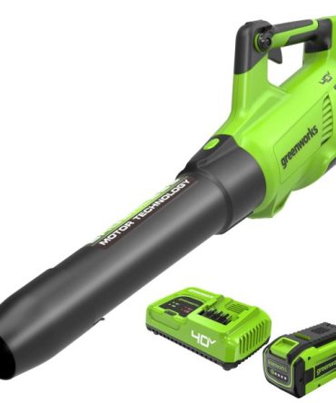 40V (160 MPH / 700 CFM / 75+ Compatible Tools) Cordless Brushless Axial Leaf Blower, 8.0Ah Battery and Charger Included