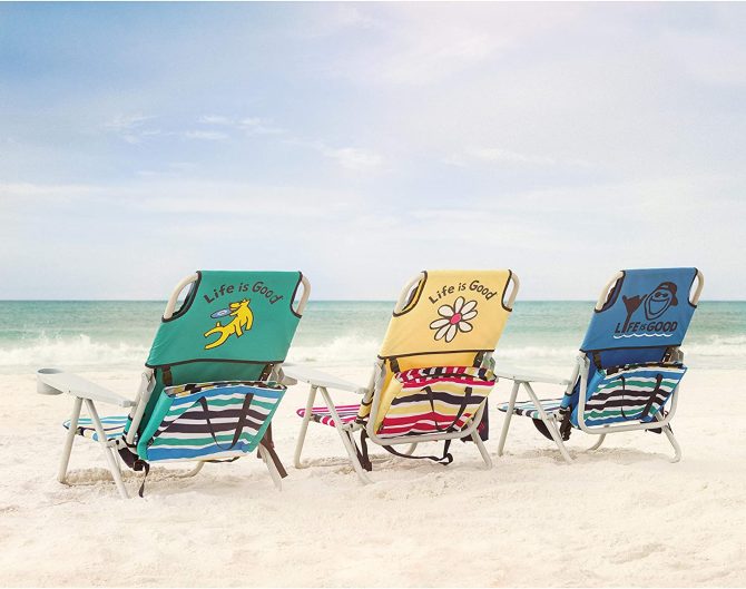 ake Blue Beach Chair, Short - Image 8