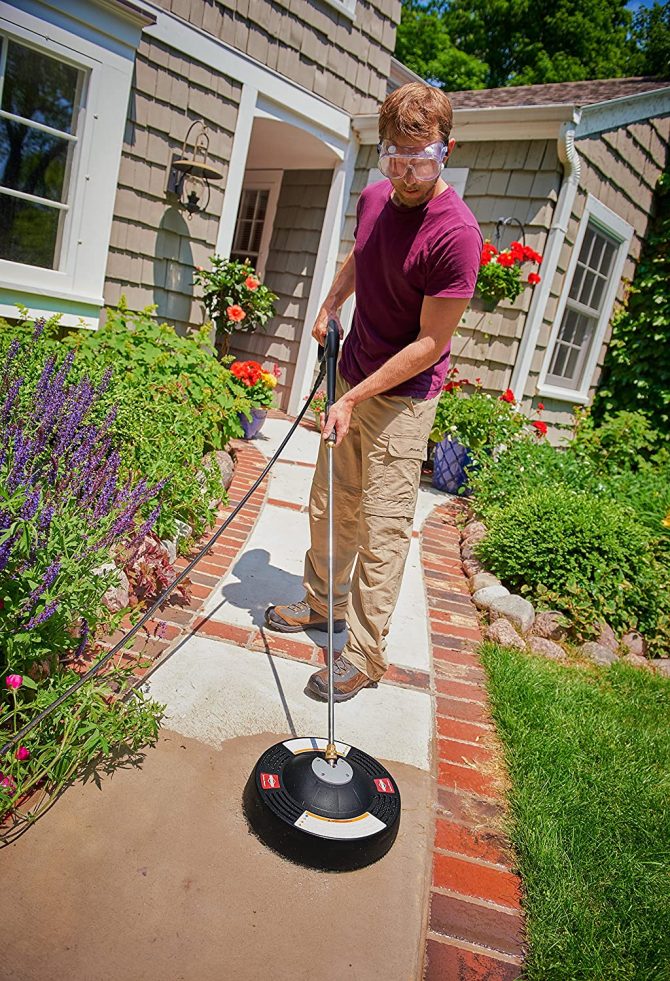 Briggs Stratton 6328 14-in 3400 PSI Rotating Surface Cleaner for Gas and Electric Pressure Washers - Image 11