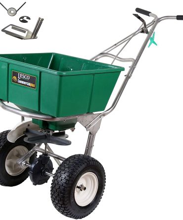 101186 High Wheel Walk-Behind Fertilizer Spreader with 092463 Agitator Repair Kit (Bundle, 2 Items)