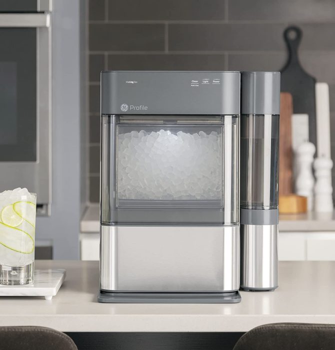 GE Profile Opal 2.0 | Countertop Nugget Ice Maker | Ice Machine with WiFi Connectivity | Smart Home Kitchen Essentials | Black Stainless - Image 16