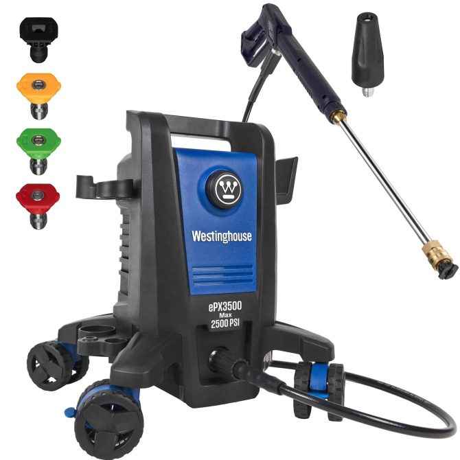 ePX3500 Electric Pressure Washer, 2500 Max PSI 1.76 Max GPM - Image 12