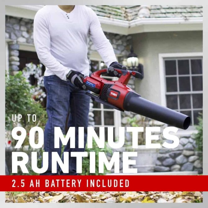 Flex-Force 60-volt Max 605-CFM 120-MPH Battery Handheld Leaf Blower 2.5 Ah (Battery and Charger Included) - Image 14