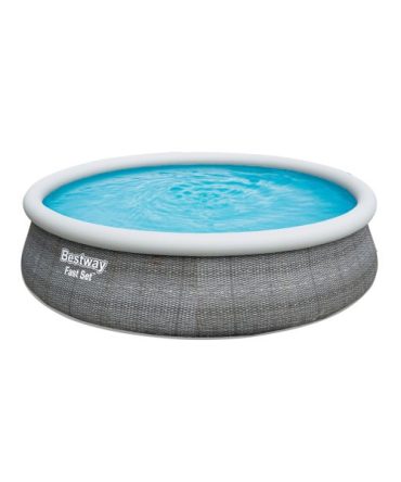 15 Circle 42 Deep Metal-Walled Above Ground Pool