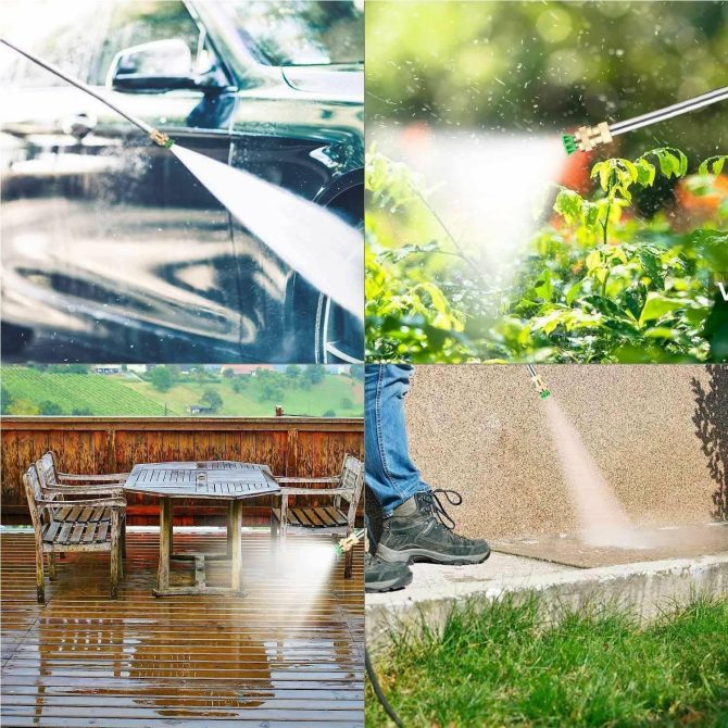 3800PSI 2.8GPM Electric Pressure Washer High Power Cleaner,Water Sprayer Machine - Image 6