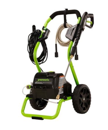 2000 PSI 2000-GPM Cold Water Electric Pressure Washer (Battery and Charger Not Included)