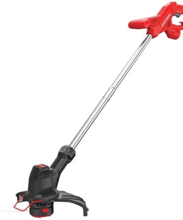 12-in Straight Corded Electric String Trimmer with Edger Conversion Capable