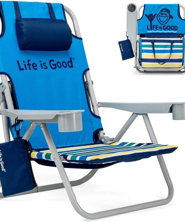 ake Blue Beach Chair, Short