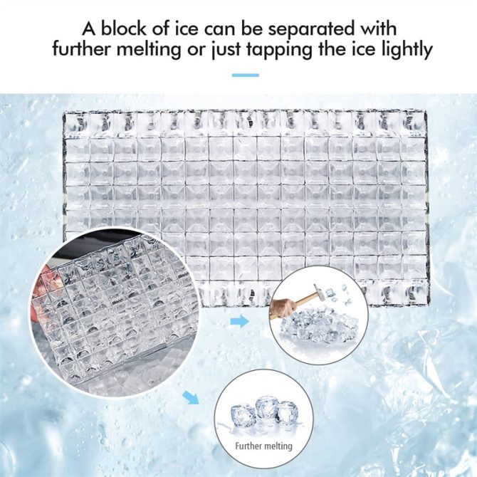 48LBS/24H Stainless Steel Countertop Ice Maker Machine with Self-Clean Function LCD Display Ice Scoop Basket - Image 9