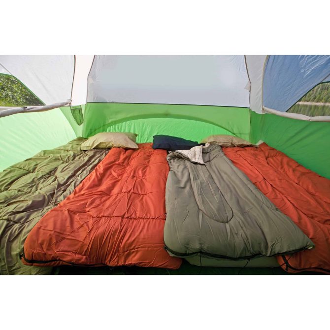 Evanston 6-Person Dome Tent with Screen Room, 2 Rooms, Green - Image 13