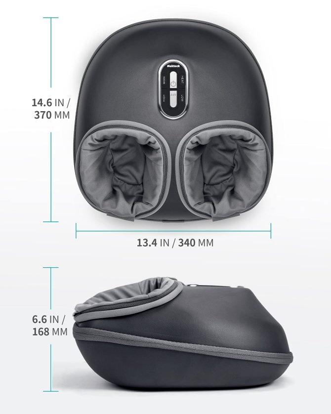 Nekteck Shiatsu Foot Massager Machine with Soothing Heat - Image 3