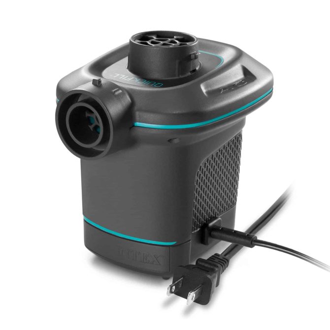 CoolerZ Tropical Breeze 6 Person Floating Raft Electric Air Pump - Image 19