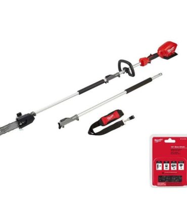 2825-20PS-49-16-2723 M18 FUEL 10 in. 18V Lithium-Ion Brushless Electric Cordless Pole Saw with Attachment Capability with 10 in. Saw Chain