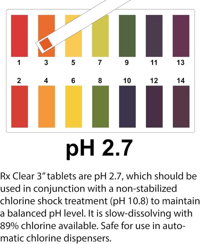 C3 1 Stabilized Trichloro Chlorine Tablets for Swimming Pools 50lbs - Image 9