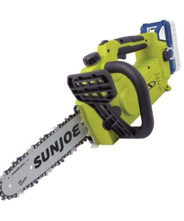 24-volt 10-in Brushless Battery 4 Amp 4 Ah Chainsaw (Battery and Charger Included)