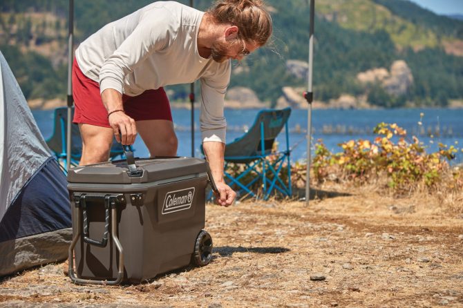 Convoy Series 65-Quart Hard Cooler With Wheels - Image 19