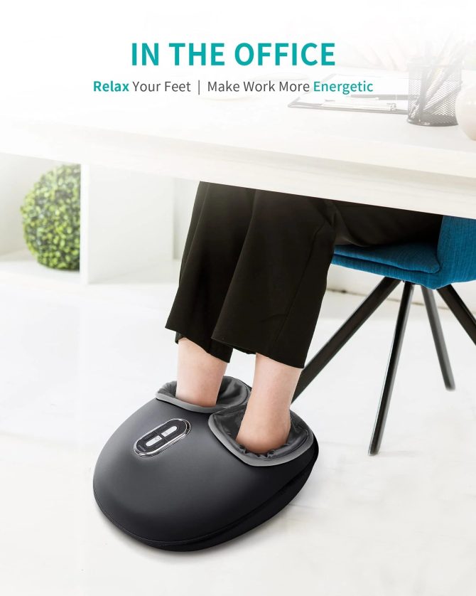 Nekteck Shiatsu Foot Massager Machine with Soothing Heat - Image 6