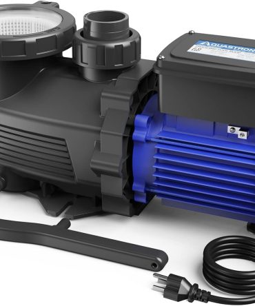 In/Above Ground Pool Pump, High Flow (with Timer, 2HP, 8917 GPH, 220V)