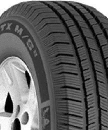 Michelin LTX M/S2 265/70R17 113 T Tire Fits: 2014-18 Chevrolet Silverado 1500 WT, 2010-20 GMC Sierra 1500 SLE