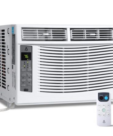 Window Air Conditioner With Reusable Filter & Controls, 6000 BTU 115V~, Suitable for 250 Sq.Ft