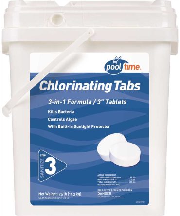 Pool Time 21827PTM 35 lbs. Chlorinating Tablets