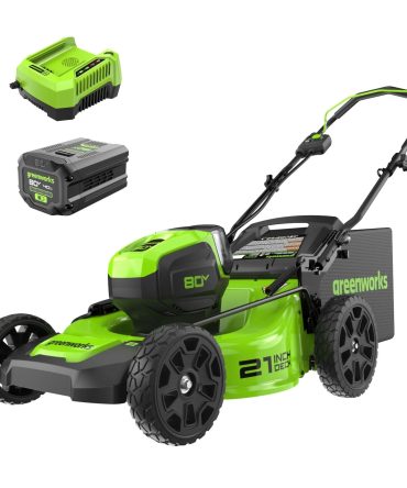 Greenworks 80V 21′′ Brushless Cordless Lawn Mower
