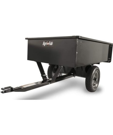Agri-Fab Utility Tow Behind Steel Dump Cart, 750 Pound Capacity