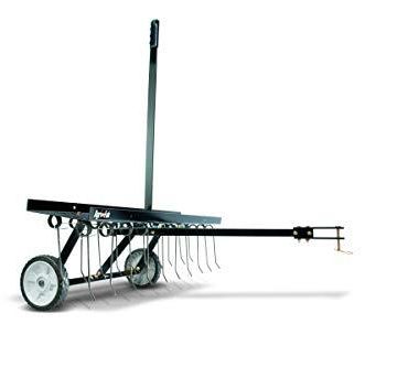 Agri-Fab 45-0295 48-Inch Tine Tow Dethatcher,Black,Medium