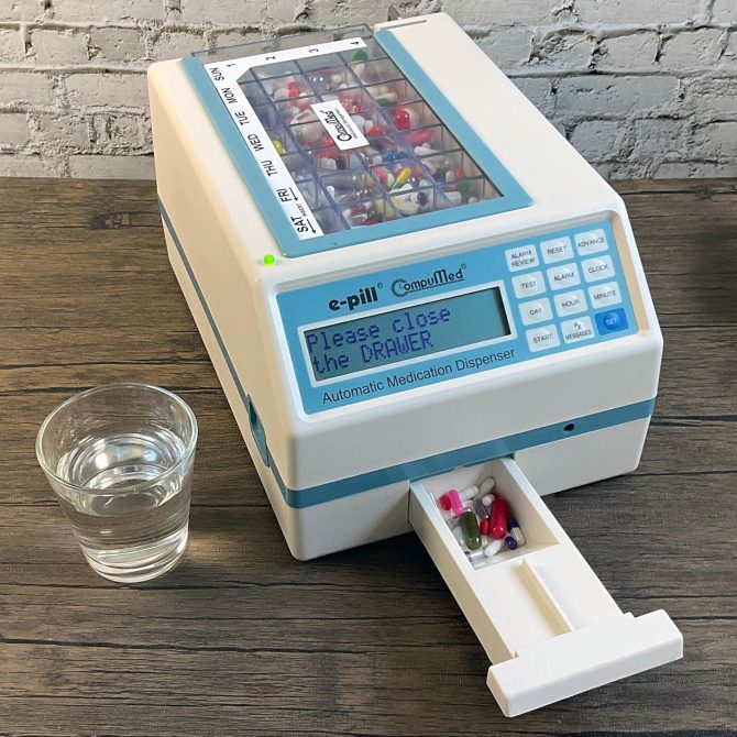CompuMed – Tamper Resistant Automatic Pill Dispenser – AC Powered - Image 3
