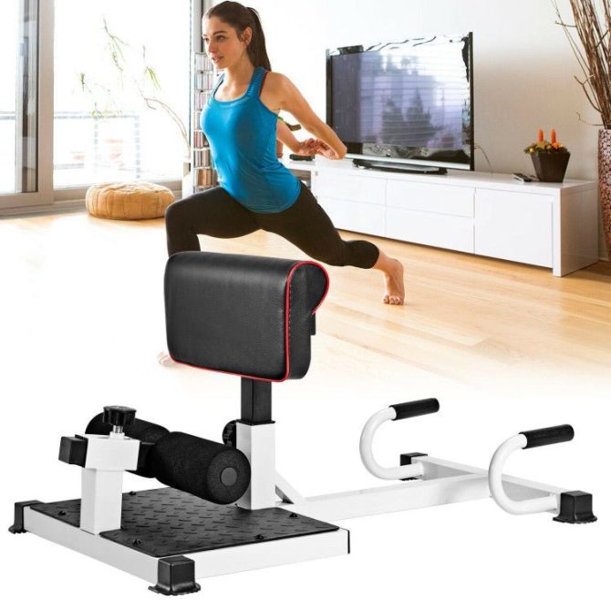 Premium All-In-One Home Gym Squat Machine Equipment W/ Anti-Skid Pads - Image 7