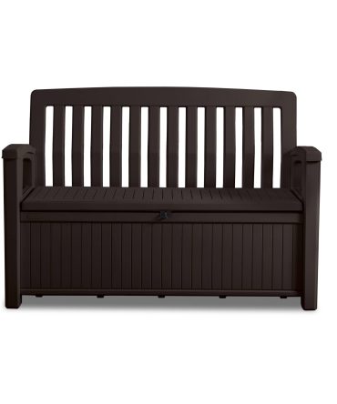 60 Gallon Patio Storage Bench – Brown