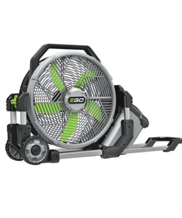 18-in 5-Speed Indoor or Outdoor Green Misting Floor Fan