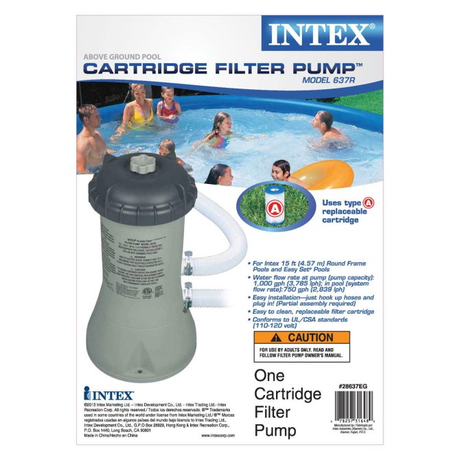 Frame Above Ground Baby Splash Swimming Pool Bundled w/ Filter Pump - Image 20